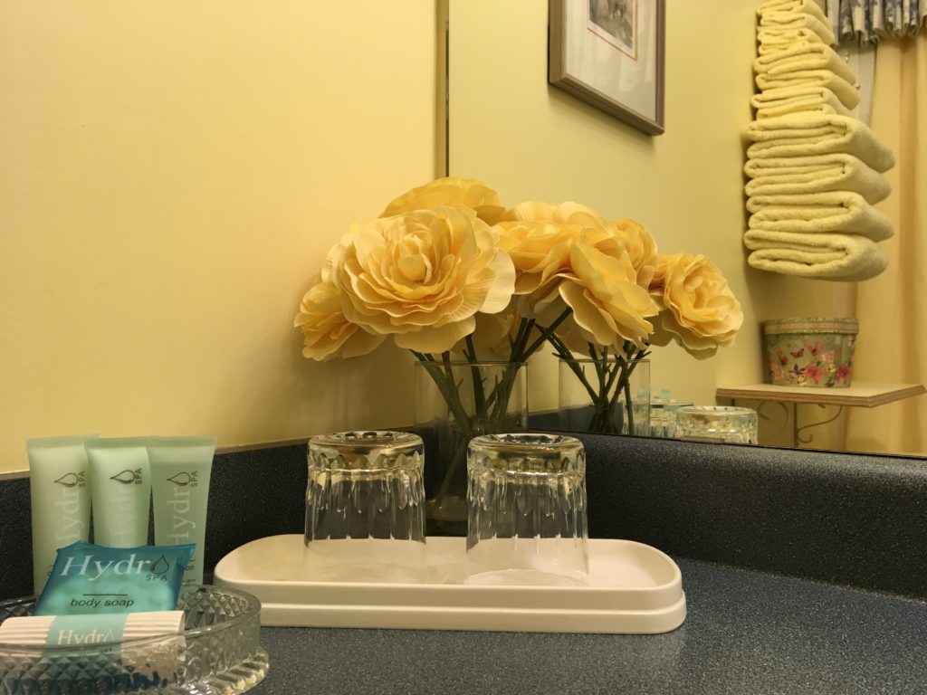 Luxurious amenities provided in Deluxe Lakeview Room