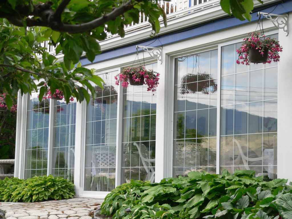 Bed and breakfast rate includes breakfast in the sunroom